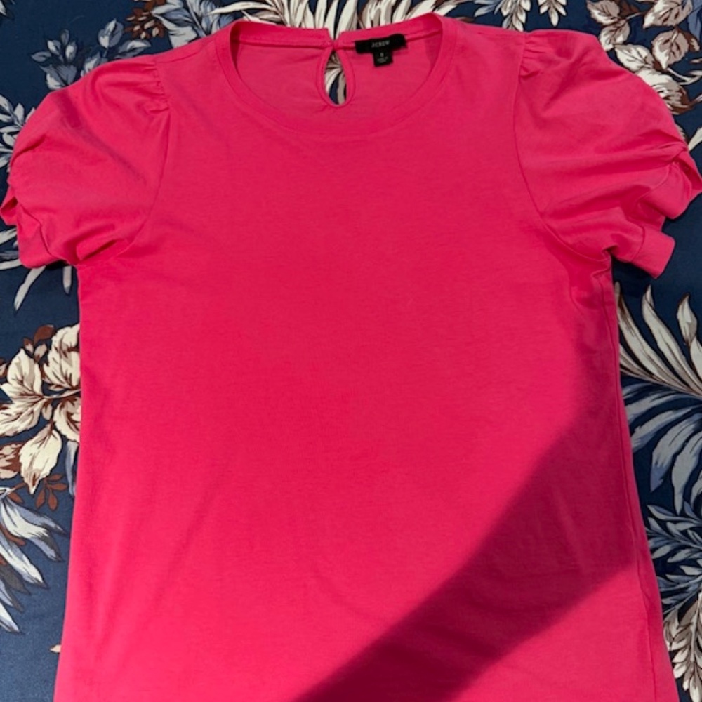 J. Crew pink top